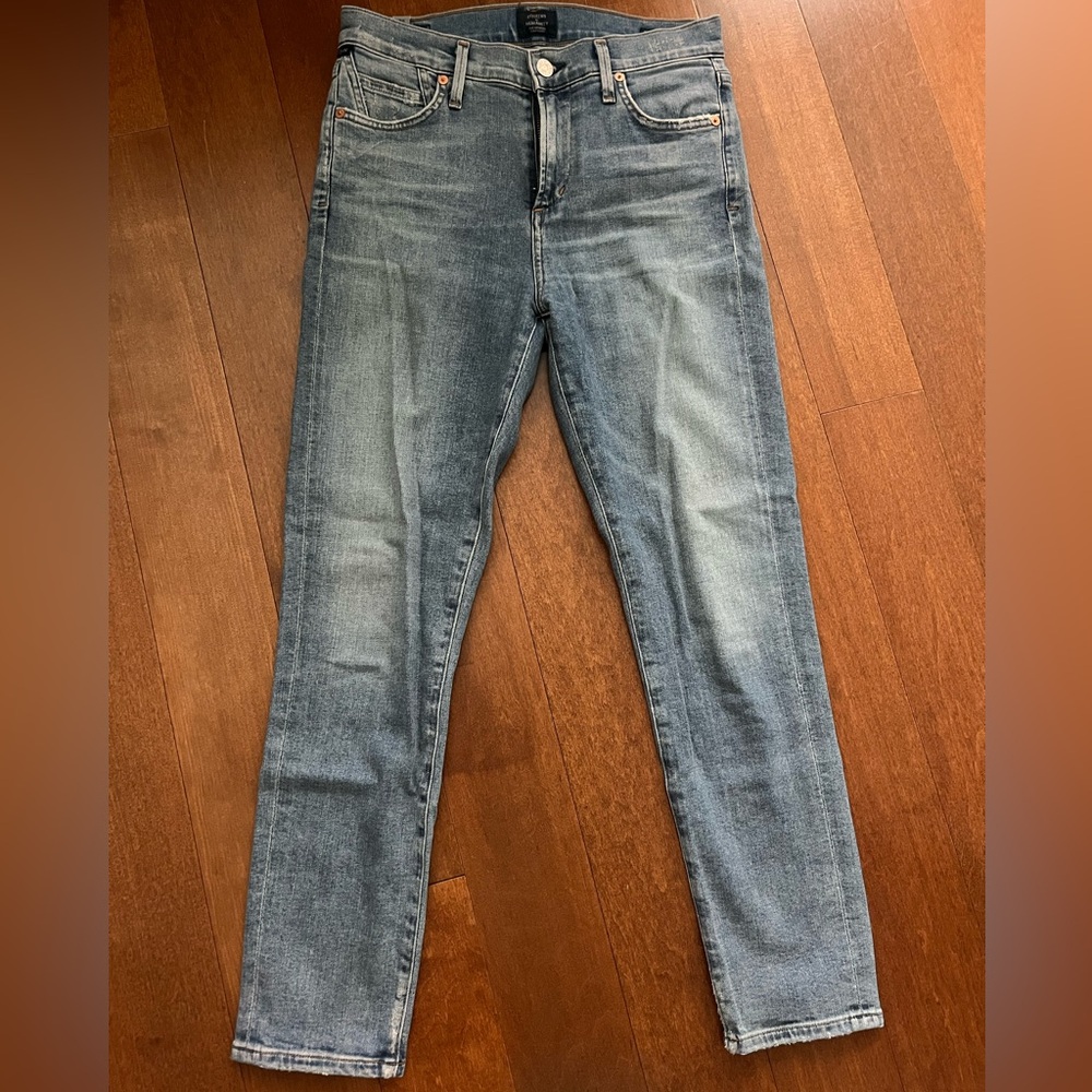 Citizens of Humanity Rocket Crop High Rise Skinny Jeans